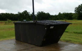 trash receptacle