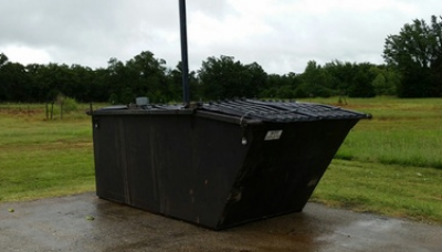 trash receptacle